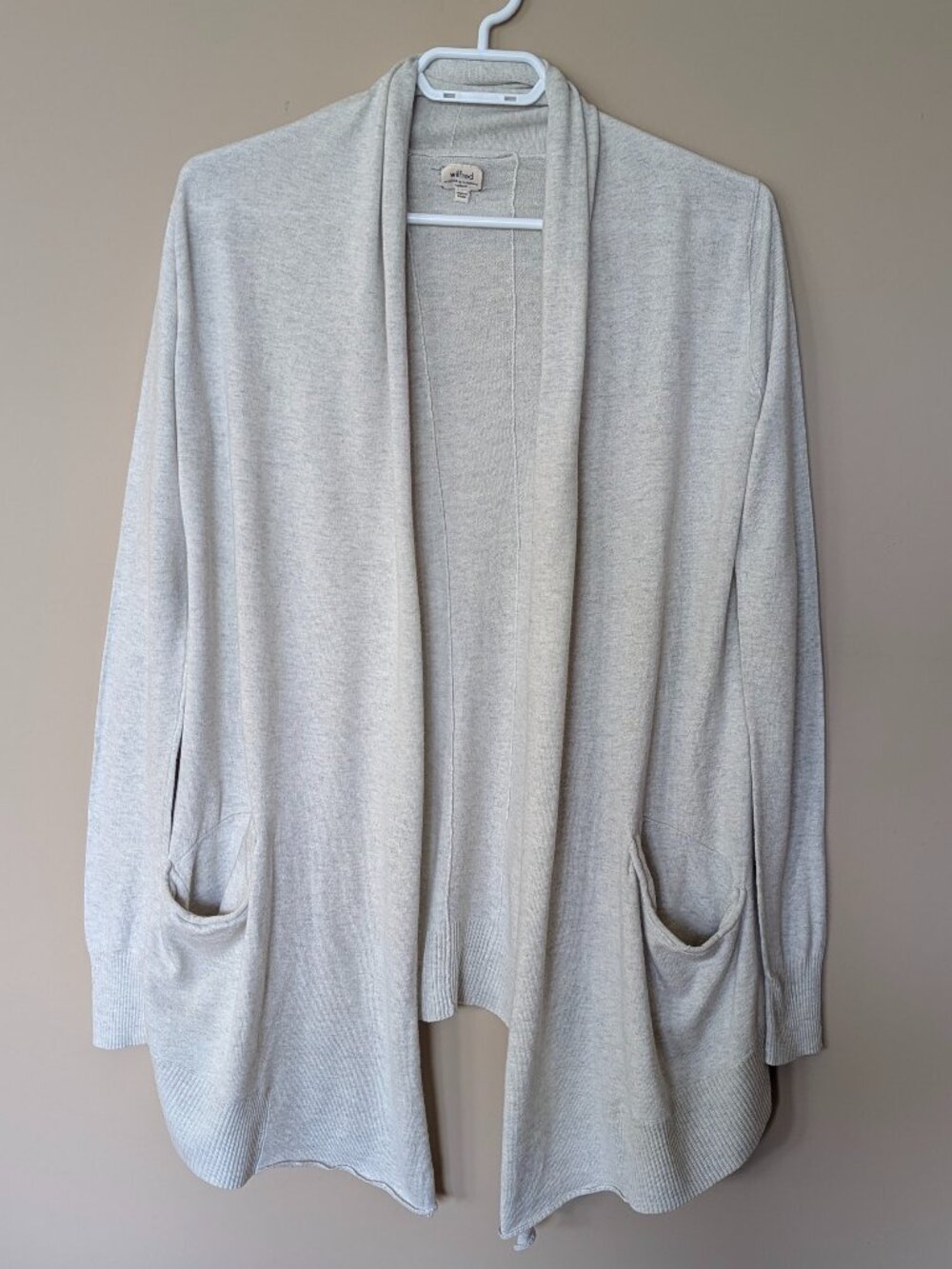 Aritzia Wilfred Flaubert Silk Cashmere Blend Cardigan